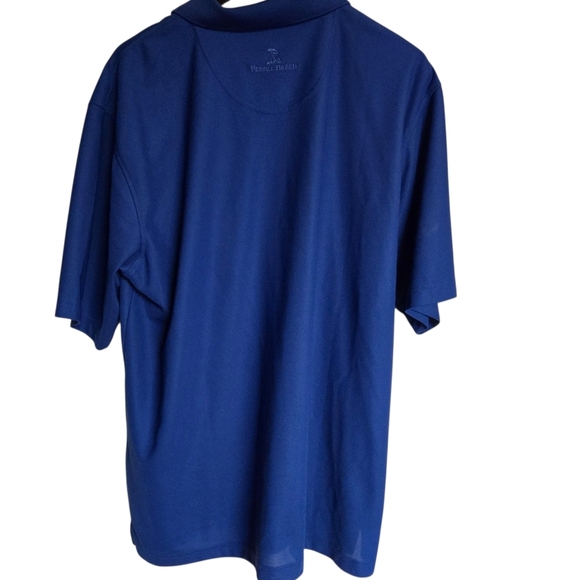 Pebble Beach Men's Vibrant Blue Golf Polo XL - Picture 2 of 5